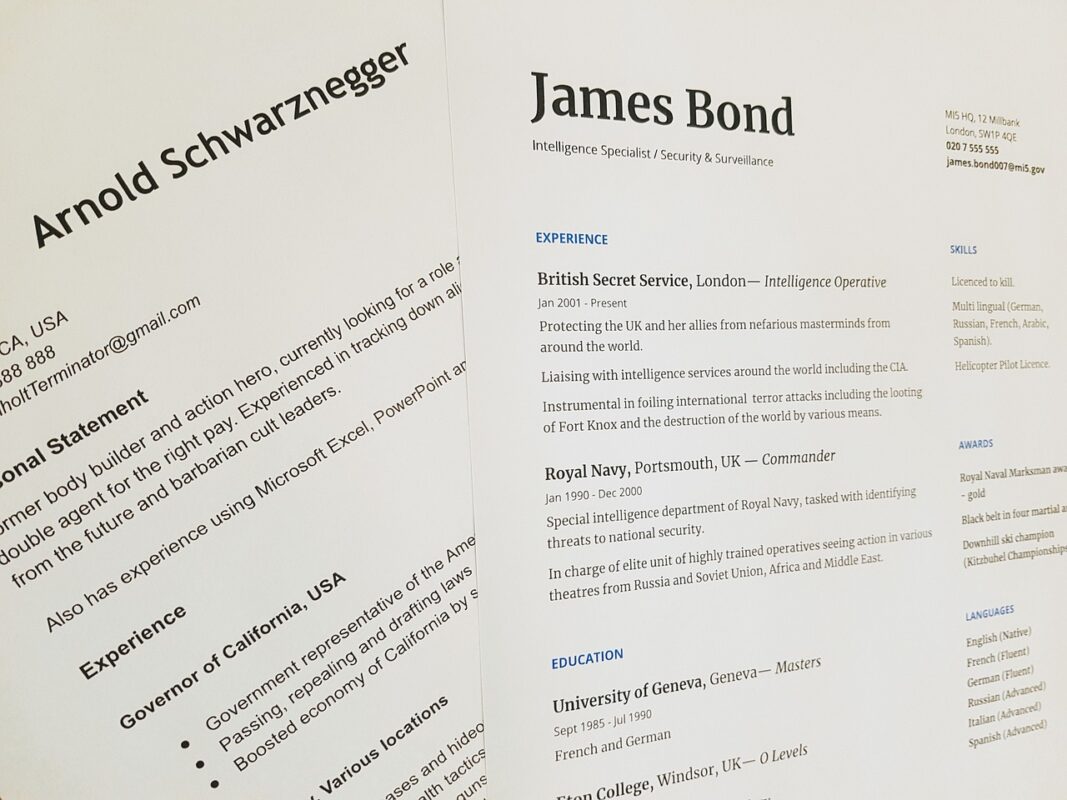 Så skriver du ett framgångsrikt CV
